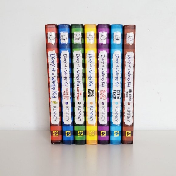 Diary of a Wimpy Kid Book Lot - Books 1 to 7 - Picture 1 of 3